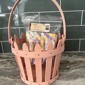 Longaberger Easter Picket Pail